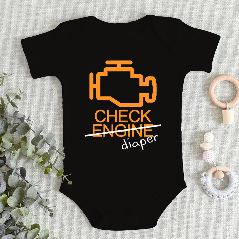 Baby Clothing Brand - Забавный комбинезон с принтом в клетку