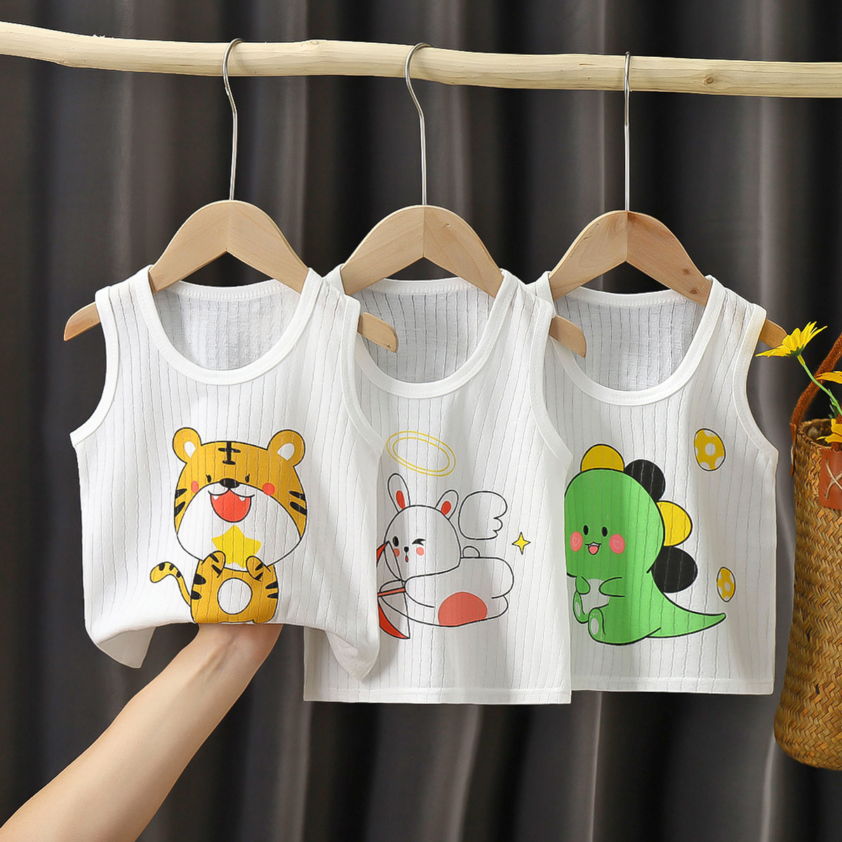 Baby X Clothing - Летние детские жилетки для девочек, хлопковые