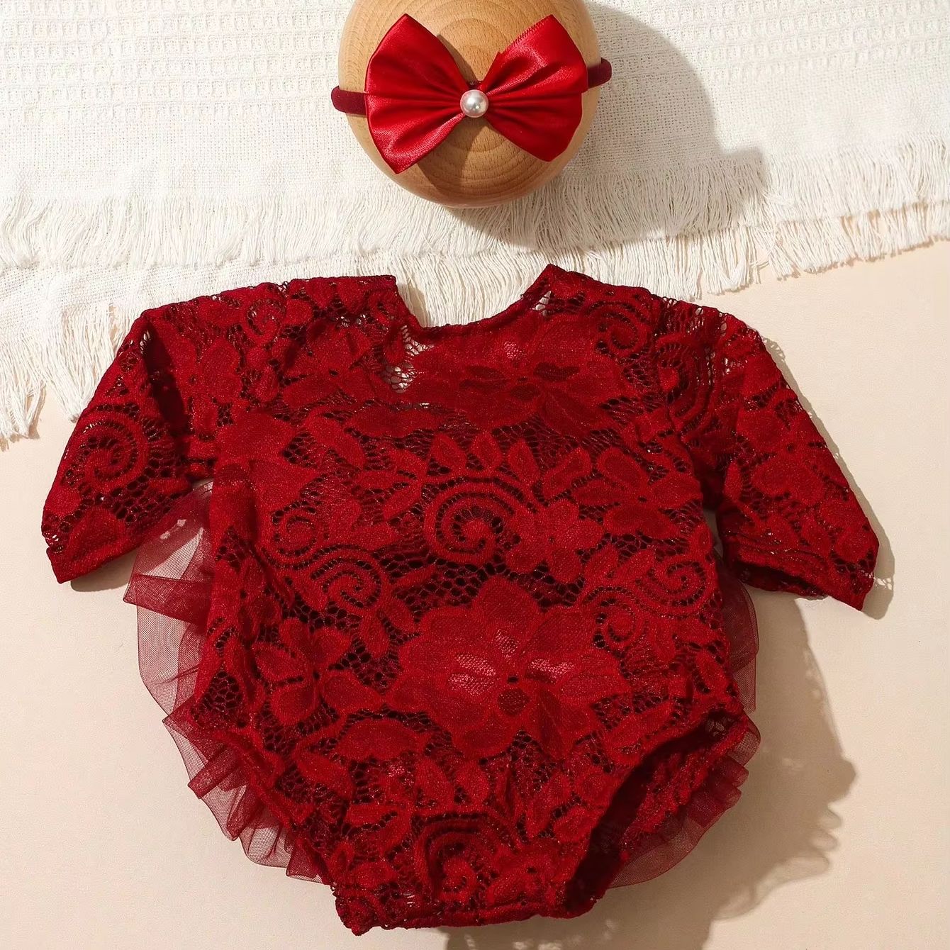 Комплект из кружевной повязки  – обзор и цена Baby Clothing Patterns