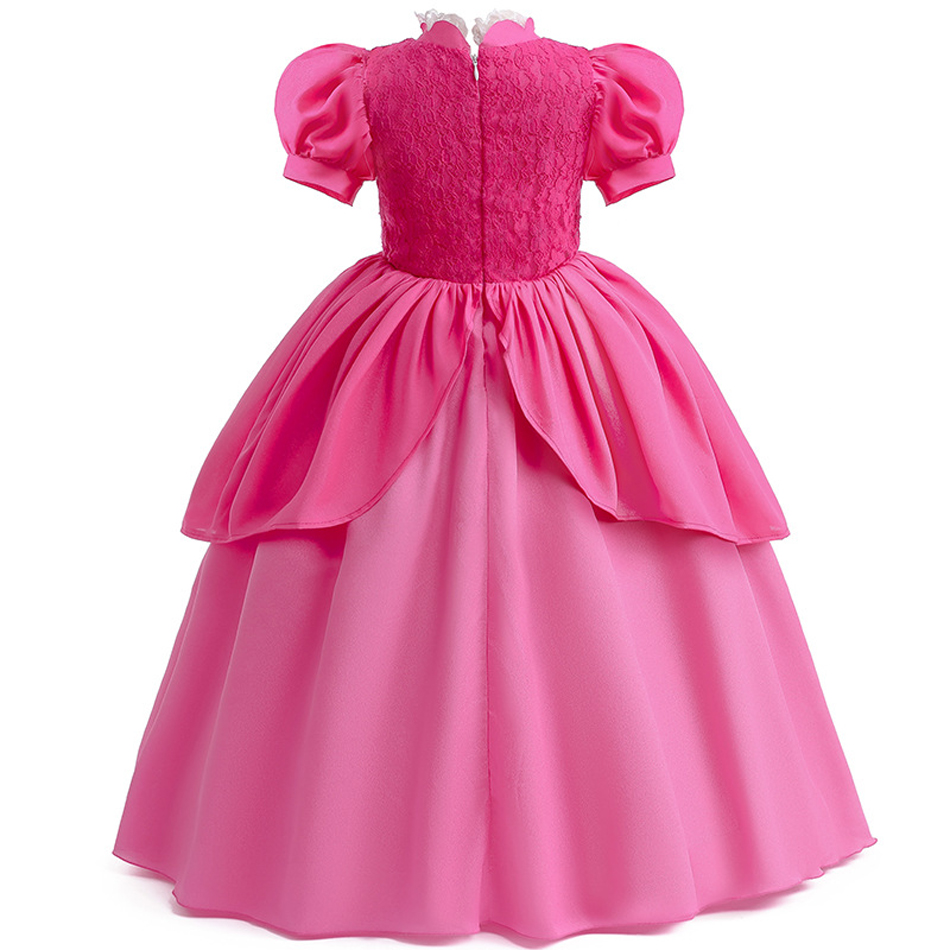 Платье принцессы Персиковое дл – обзор и цена Baby Q Clothing