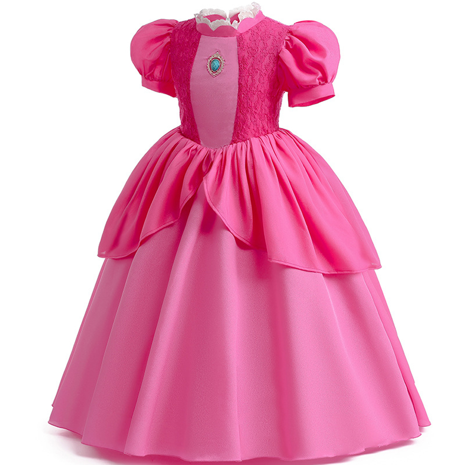 Платье принцессы Персиковое дл – обзор и цена Baby Q Clothing
